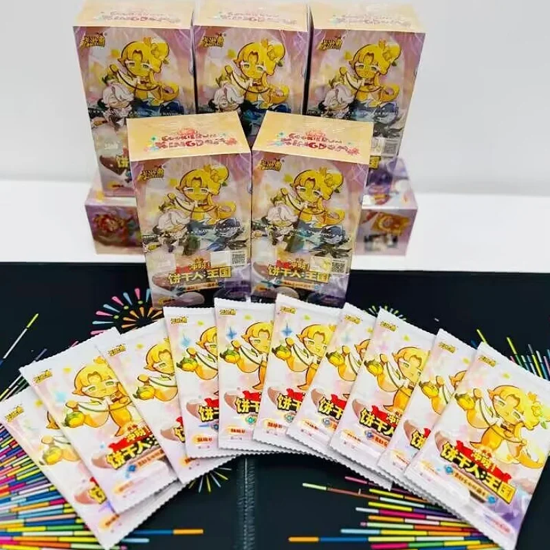 KAYOU Genuine Cookie Run: Kingdom Cards Braveheart Chapter Crispy Pack Escape The Oven Adventure Anime Collection Gift Card Toys
KAYOU Genuine Cookie Run: Kingdom Cards Braveheart Chapter Crispy Pack Escape The Oven Adventure Anime Collection Gift Card Toys