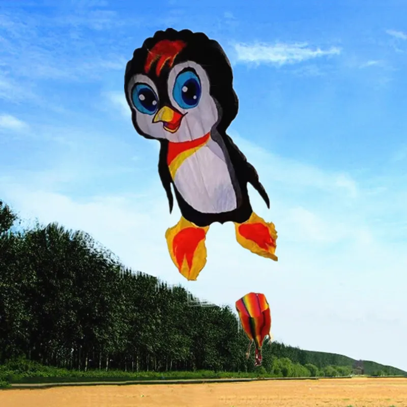 Large Penguin kite flying soft kite big outdoor toys for children professional kite original kite line Large kite Backpack fun
Large Penguin kite flying soft kite big outdoor toys for children professional kite original kite line Large kite Backpack fun