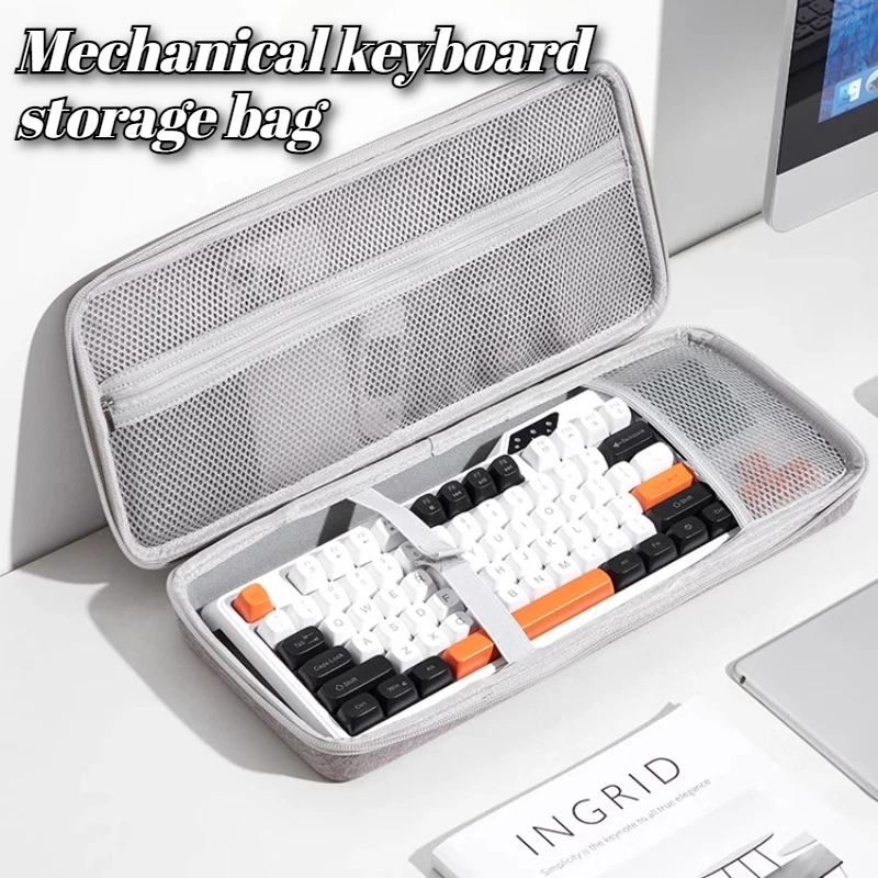 Keyboard Storage Bag Custom 65/75/87/98/108 Key WOB Night Demon Wooting Keyboard Protective Bag Anti-seismic Waterproof Storage
Keyboard Storage Bag Custom 65/75/87/98/108 Key WOB Night Demon Wooting Keyboard Protective Bag Anti-seismic Waterproof Storage