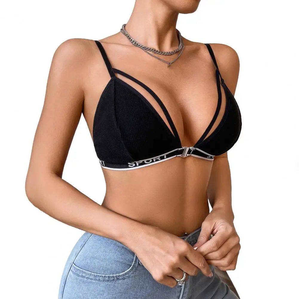 Breathable Bra for Women Sexy V Neck Wireless Bralette for Women Padded Triangle Bra with Front Closure Low Cut T-shirt Bra
Breathable Bra for Women Sexy V Neck Wireless Bralette for Women Padded Triangle Bra with Front Closure Low Cut T-shirt Bra