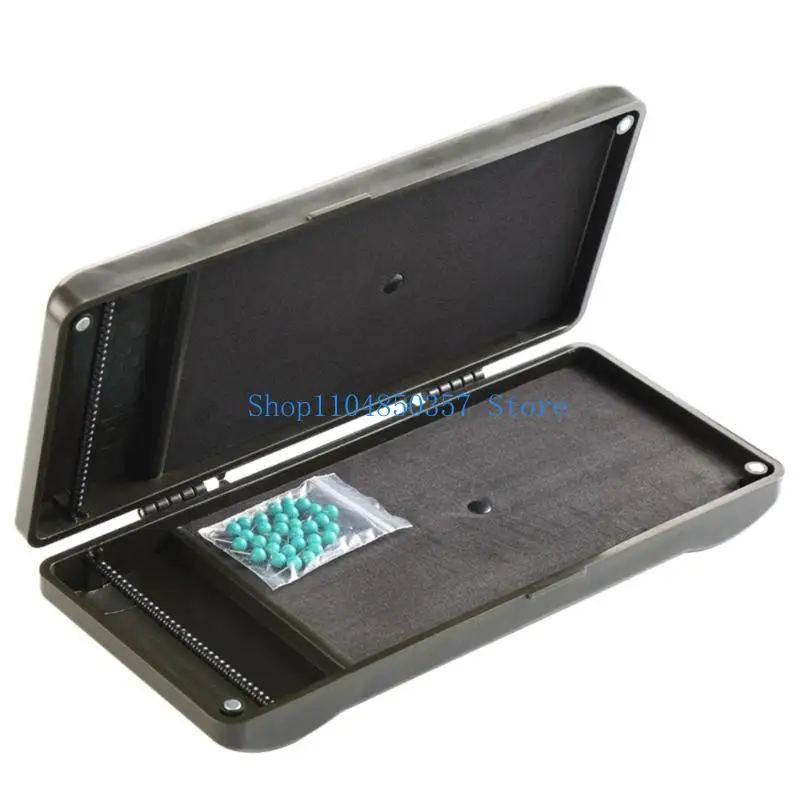 652F Fishing Line Organizers Includes 30 Secure Pin Closure Holds 62 Leaders for Professional Anglers Tackle Box
652F Fishing Line Organizers Includes 30 Secure Pin Closure Holds 62 Leaders for Professional Anglers Tackle Box