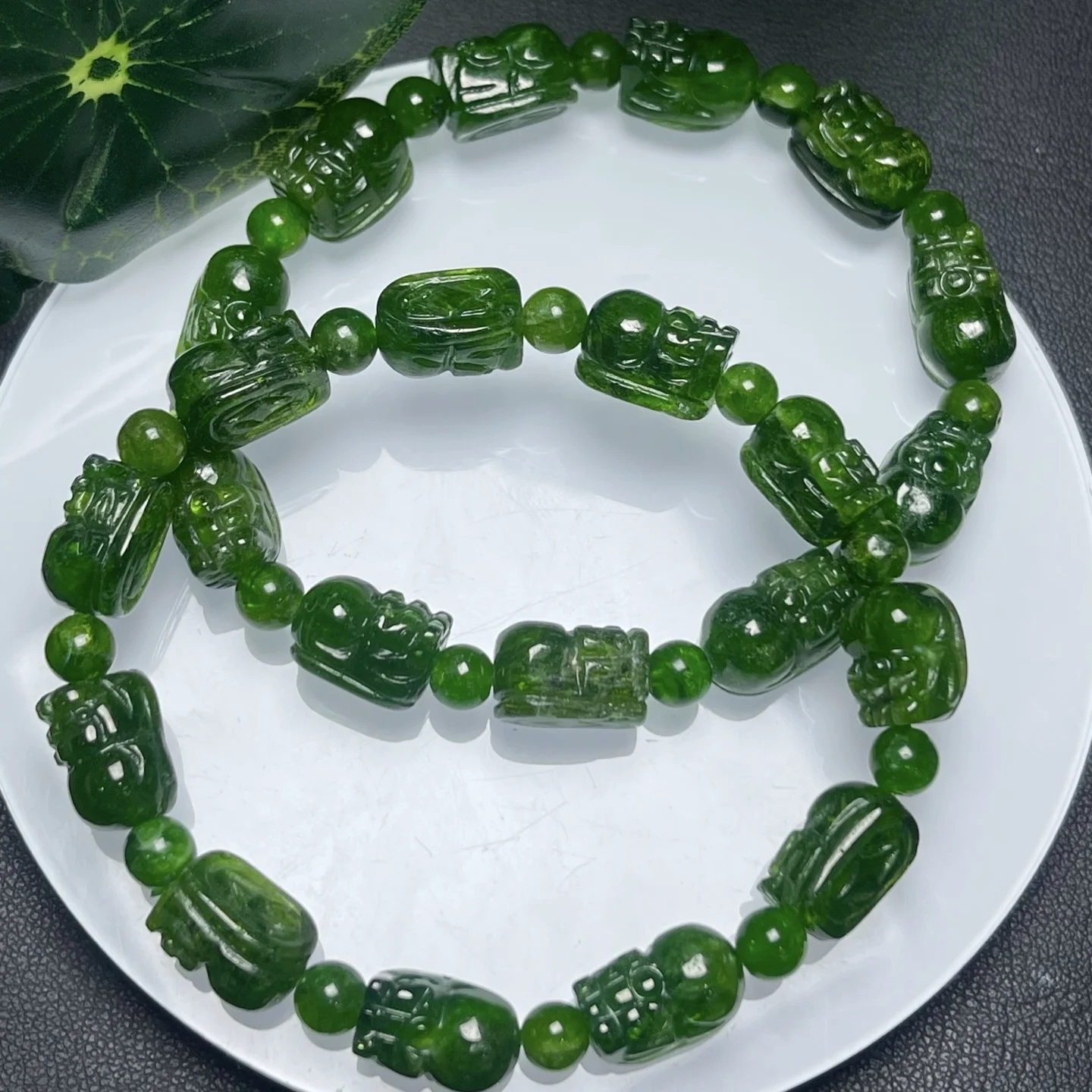 1 Pc Fengbaowu Natural Diopside Pixiu Bracelet Animal Beads Reiki Healing Stone Jewelry Gift For Women Men
1 Pc Fengbaowu Natural Diopside Pixiu Bracelet Animal Beads Reiki Healing Stone Jewelry Gift For Women Men