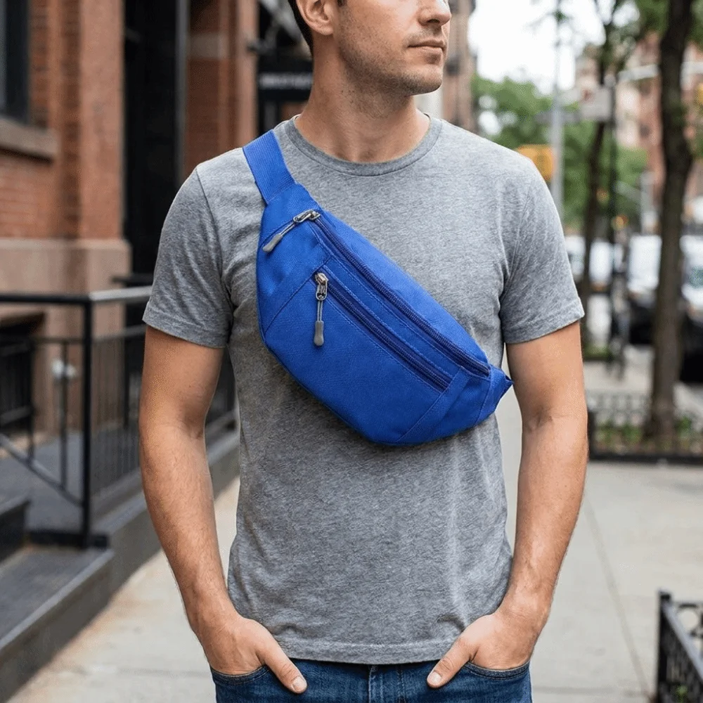 Large Capacity Fanny Pack Waterproof Adjustable Strap Waist Crossbody Bag Zipper Pocket Multi-Pocket Hands-Free Bag Traveling
Large Capacity Fanny Pack Waterproof Adjustable Strap Waist Crossbody Bag Zipper Pocket Multi-Pocket Hands-Free Bag Traveling