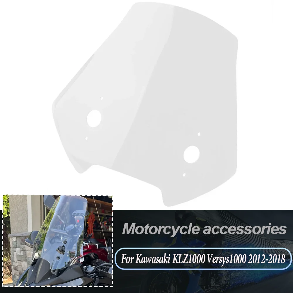 For Kawasaki KLZ1000 Versys1000 2012-2018 Versys 650 Versys650 KLE650 2015-2022 Windshield Windscreens Wind Screen Deflectors
For Kawasaki KLZ1000 Versys1000 2012-2018 Versys 650 Versys650 KLE650 2015-2022 Windshield Windscreens Wind Screen Deflectors