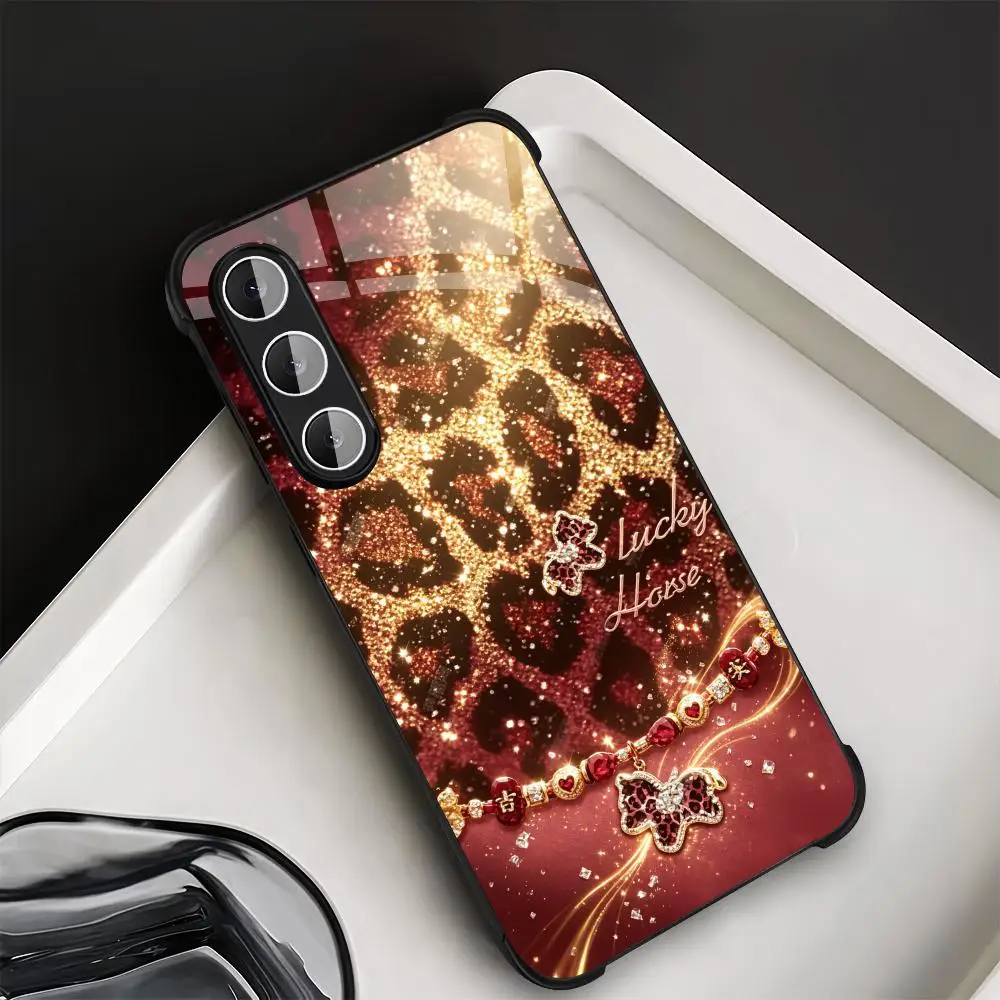 Luxurious leopard print Horse phone case glass s26 ultra case s25 ultra case for Samsung Galaxy S26 S25 S24 S23 S22FE,Ultra,Plus
Luxurious leopard print Horse phone case glass s26 ultra case s25 ultra case for Samsung Galaxy S26 S25 S24 S23 S22FE,Ultra,Plus