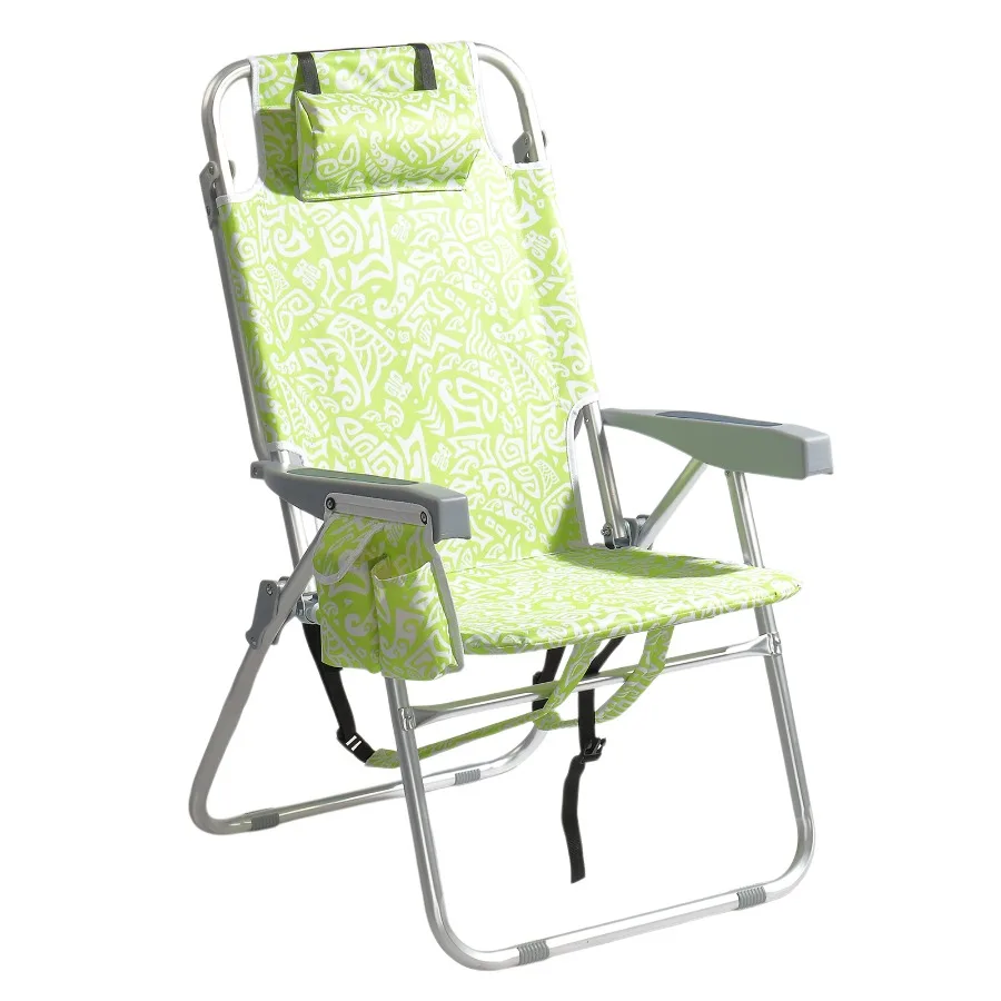1 PCS Aluminum Beach Chair, 15 Inch Seat Height Yellow Tribal Pattern, 5-Position Adjustable Reclining Lounge Chair with Headre
1 PCS Aluminum Beach Chair, 15 Inch Seat Height Yellow Tribal Pattern, 5-Position Adjustable Reclining Lounge Chair with Headre