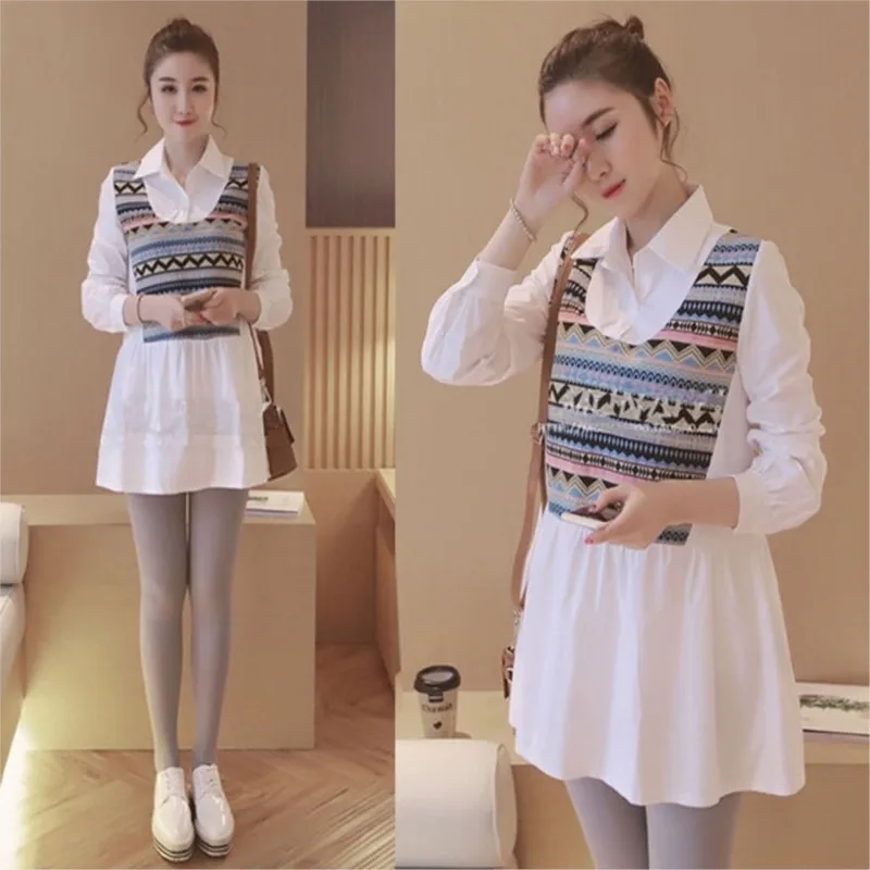 2025 New Pregnant Women's Clothing Korean Style Trendy Fashion Casual Shirt Top Spring and Autumn Outing Long Sleeve Top LH813
2025 New Pregnant Women's Clothing Korean Style Trendy Fashion Casual Shirt Top Spring and Autumn Outing Long Sleeve Top LH813