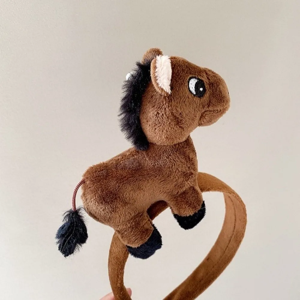 Детские подарки, повязка на голову с мультяшной лошадью, обруч для волос с талисманом пони, однотонный головной убор, новогодний головной убор, новогоднее платье
Детские подарки, повязка на голову с мультяшной лошадью, обруч для волос с талисманом пони, однотонный головной убор, новогодний головной убор, новогоднее платье