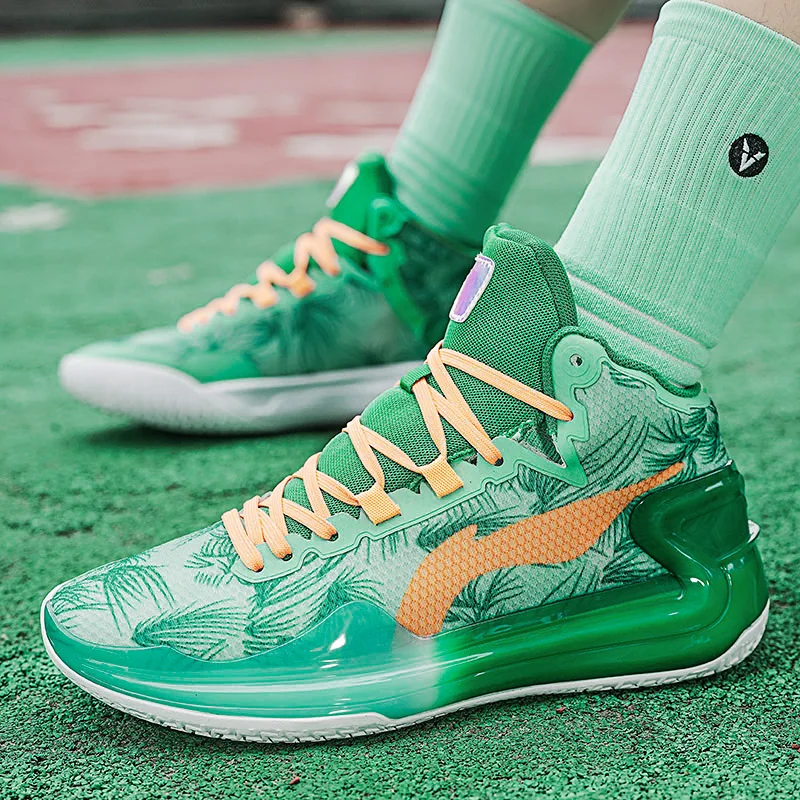 2025 New Couple Basketball Sneakers Anti-Slip High-top Sneaker Breathable Basket Shock-Absorbant Outdoor Trainers Walking Shoes
2025 New Couple Basketball Sneakers Anti-Slip High-top Sneaker Breathable Basket Shock-Absorbant Outdoor Trainers Walking Shoes
