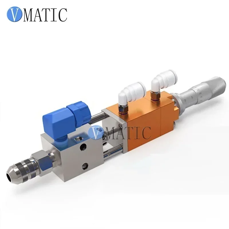 Free Shipping Pneumatic Double Acting Needle-Off (Tip-Seal) Dispensing Valve With Micrometer Tuner Glue Dispense Nozzle Valve
Free Shipping Pneumatic Double Acting Needle-Off (Tip-Seal) Dispensing Valve With Micrometer Tuner Glue Dispense Nozzle Valve