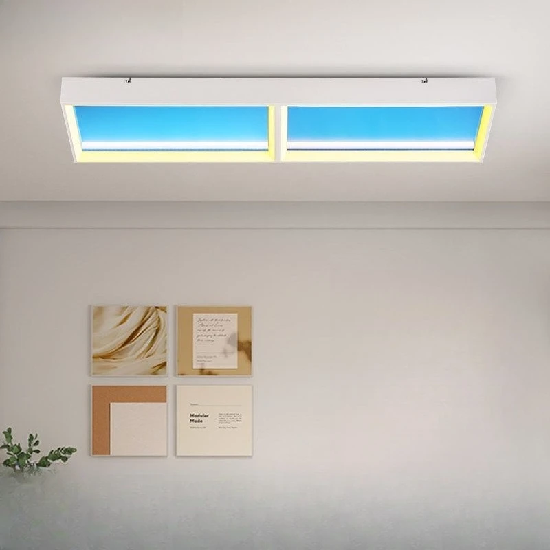 Modern Ultra Clear Sky LED Flush Mount Ceiling Light Natural Sunlight Window Effect Bedroom Hallway Corridor Passage Home Decor
Modern Ultra Clear Sky LED Flush Mount Ceiling Light Natural Sunlight Window Effect Bedroom Hallway Corridor Passage Home Decor