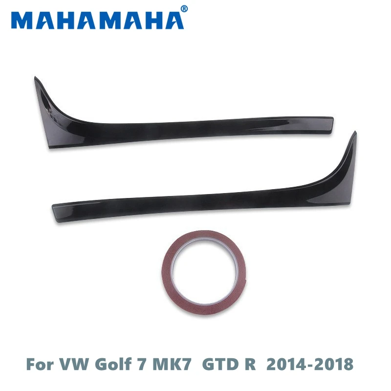 2PCS ABS bright black Car Rear Window Spoiler Side Wing For VW Golf 7 MK7 GTD R 2014-2018 Car Accessories
2PCS ABS bright black Car Rear Window Spoiler Side Wing For VW Golf 7 MK7 GTD R 2014-2018 Car Accessories