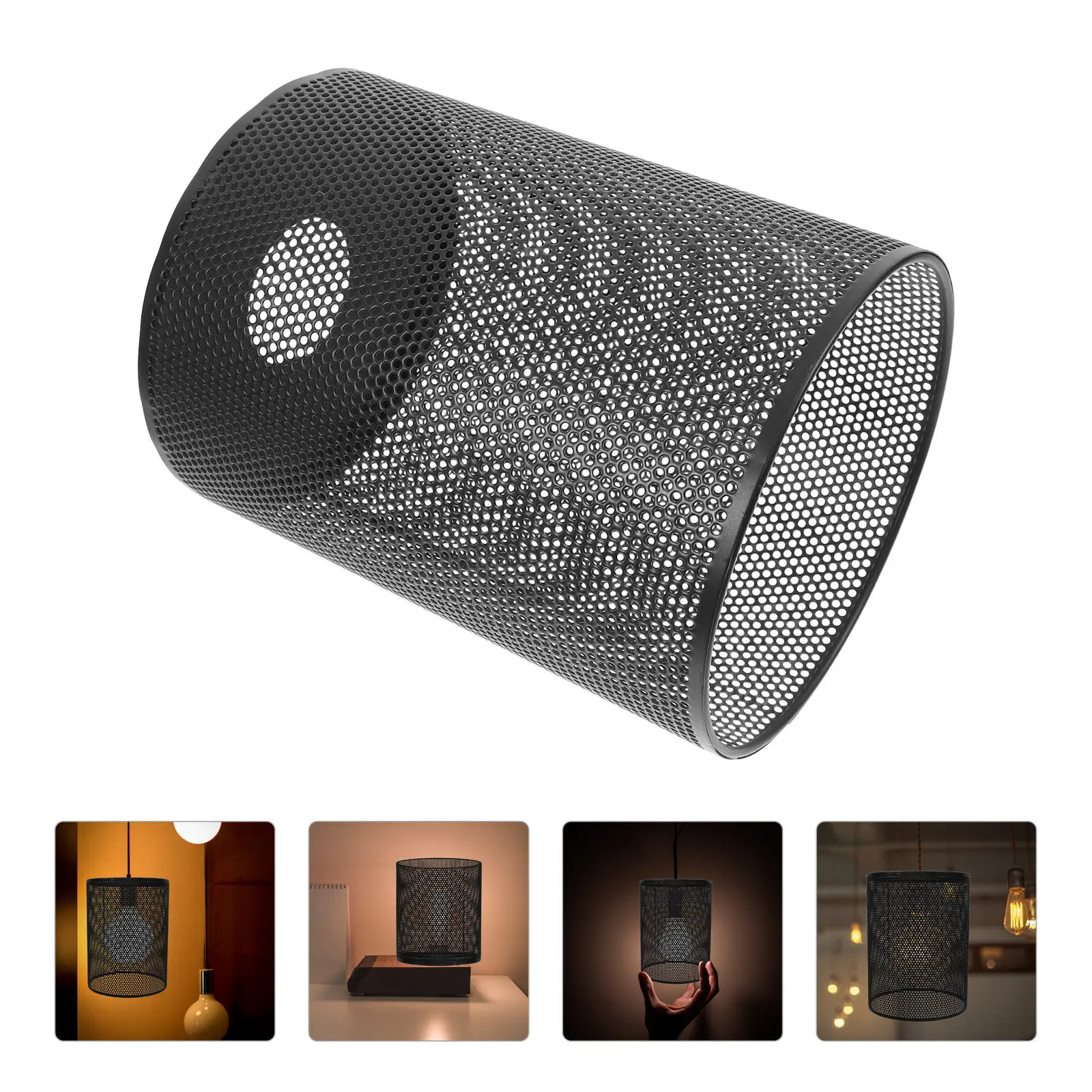 Industrial Metal Mesh Lampshade E27 Compatible Hollow Iron Pendant Light Cover for Bedroom Bathroom Home Decor Replacement Lamp
Industrial Metal Mesh Lampshade E27 Compatible Hollow Iron Pendant Light Cover for Bedroom Bathroom Home Decor Replacement Lamp