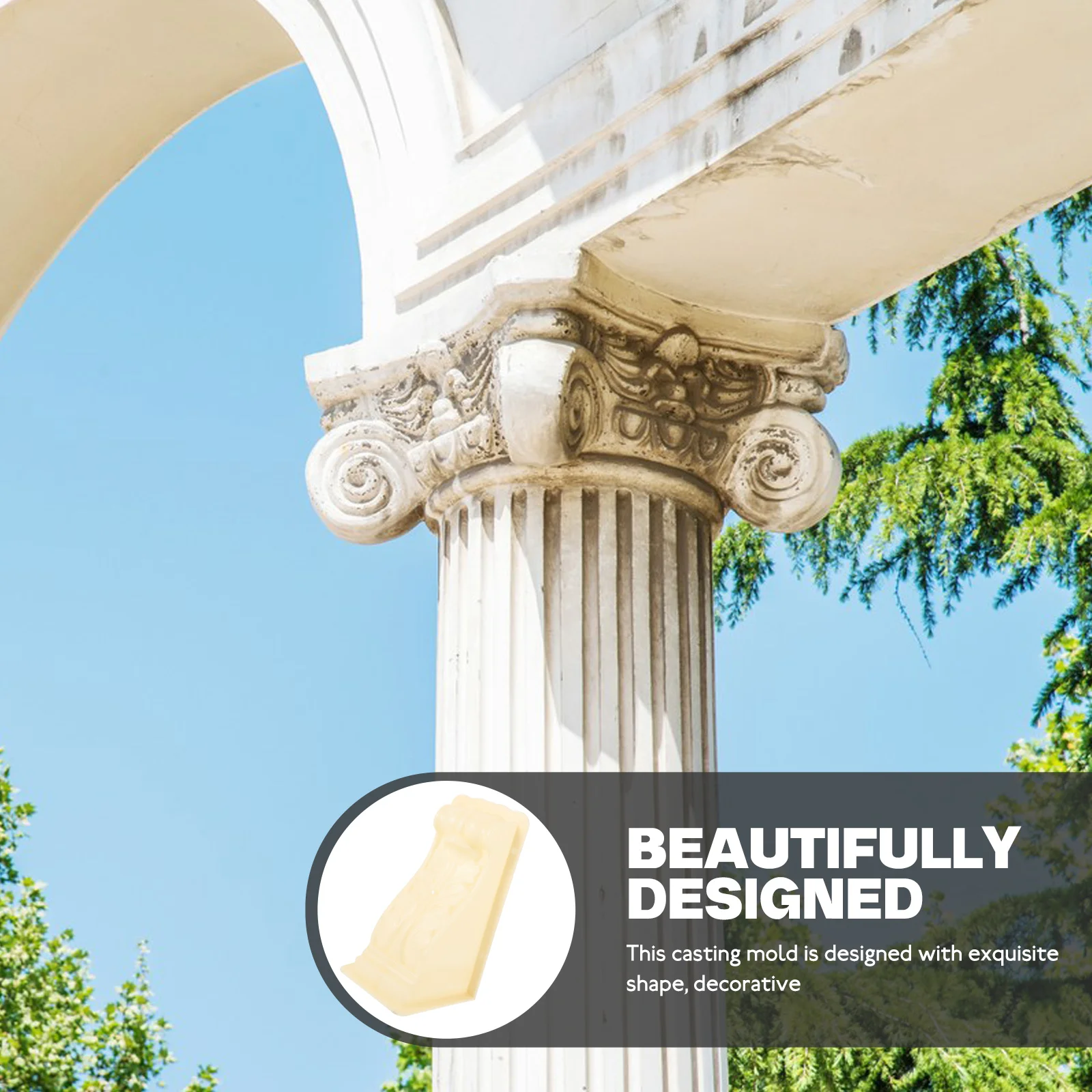 Villa Corbel Mold Concrete Casting Mold For Diy Cement Durable Stable Decorative Pattern Reusable Garden Building Use
Villa Corbel Mold Concrete Casting Mold For Diy Cement Durable Stable Decorative Pattern Reusable Garden Building Use