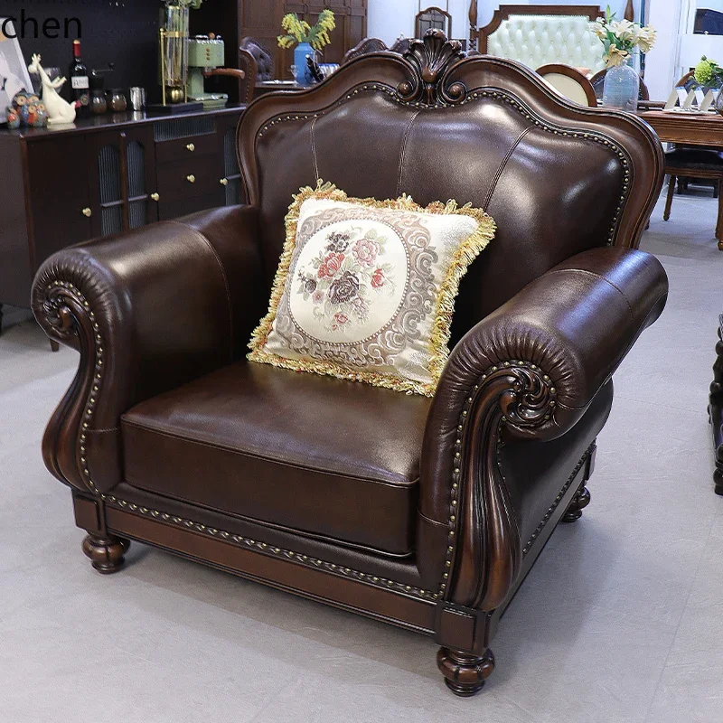 light luxury leather sofa first layer cowhide solid wood simple beauty style living room full set of furniture combination
light luxury leather sofa first layer cowhide solid wood simple beauty style living room full set of furniture combination