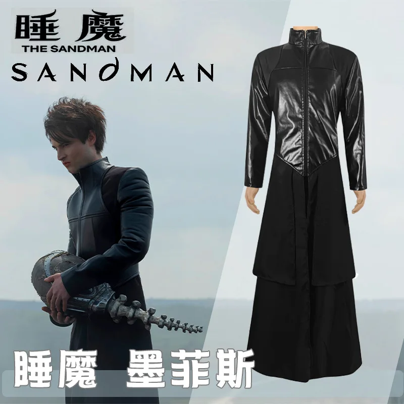 The Sandman Morpheus Full Set Cosplay Costume Men's Black Halloween Outfit The Sandman Morpheus Role Play Up for Carnival Party
The Sandman Morpheus Full Set Cosplay Costume Men's Black Halloween Outfit The Sandman Morpheus Role Play Up for Carnival Party