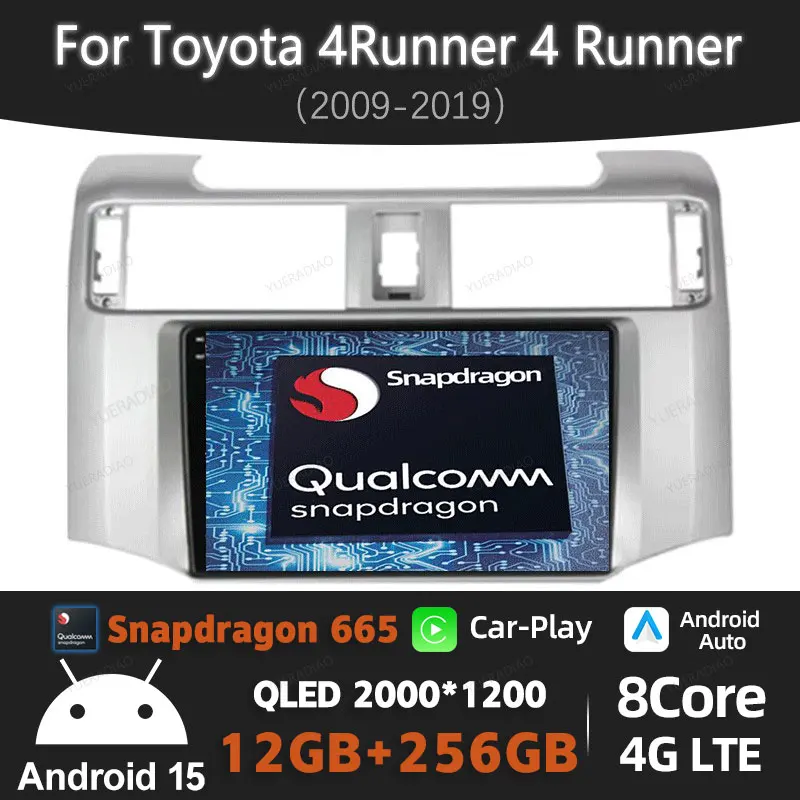 Android 15 Car Radio For Toyota 4Runner 2009 2010 - 2020 Head Unit 4G WIFI Multimedia Video Player GPS NAVI QLED Qualcomm BT
Android 15 Car Radio For Toyota 4Runner 2009 2010 - 2020 Head Unit 4G WIFI Multimedia Video Player GPS NAVI QLED Qualcomm BT