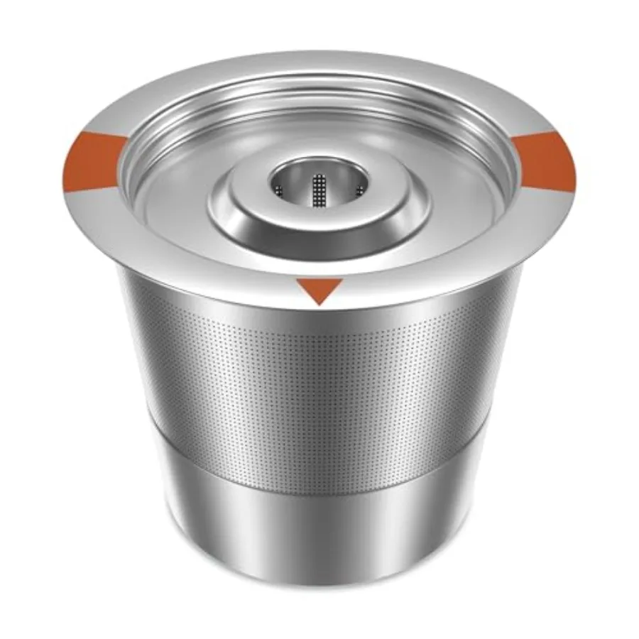 Reusable K Cups Coffee Pods for Keurig: Full Stainless Steel Refillable K Cups Coffee Filter Compatible.0 and.0 Coffee Makers-b
Reusable K Cups Coffee Pods for Keurig: Full Stainless Steel Refillable K Cups Coffee Filter Compatible.0 and.0 Coffee Makers-b