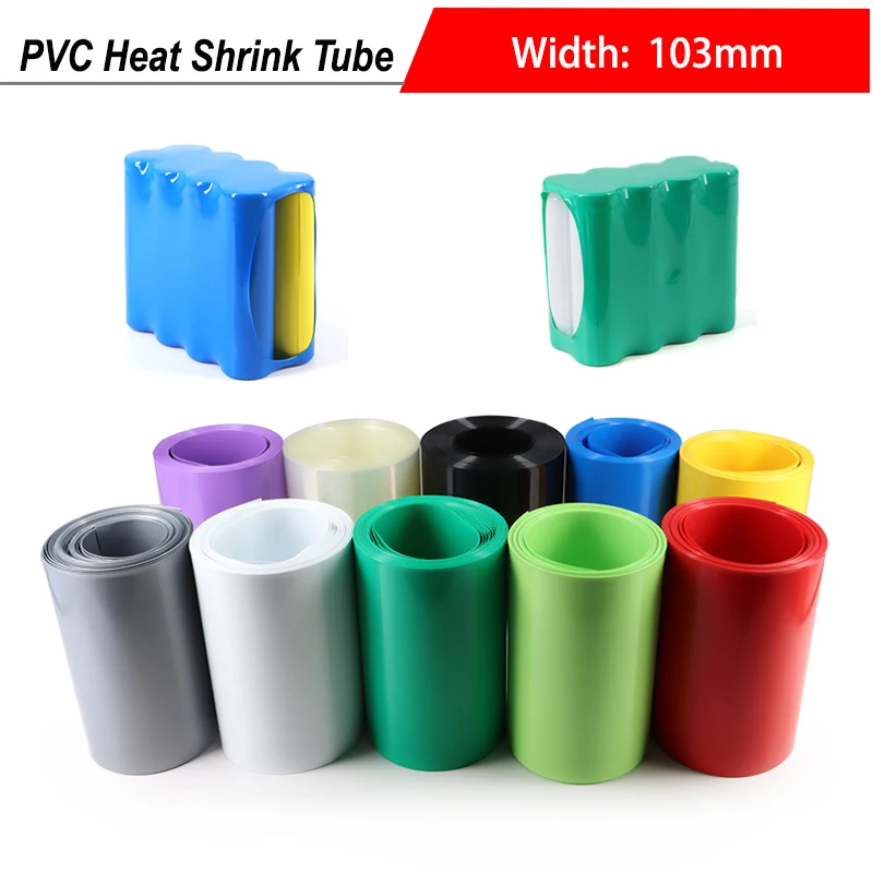 1~50m 18650 Battery Wrap Width 103mm Insulated Cable Sleeve Film Wrap Protection Wrapping Lithium Case PVC Heat Shrink Tube
1~50m 18650 Battery Wrap Width 103mm Insulated Cable Sleeve Film Wrap Protection Wrapping Lithium Case PVC Heat Shrink Tube