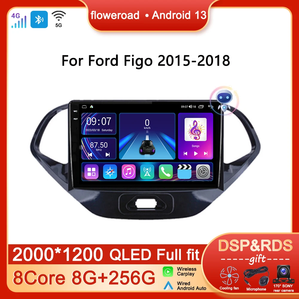 Автомагнитола на Android, мультимедийный плеер для Ford FIGO 2015, 2016, 2017, 2018, Carplay, GPS, 4G, LTE, Wi-Fi, навигация, головное устройство, 2DIN DVD
Автомагнитола на Android, мультимедийный плеер для Ford FIGO 2015, 2016, 2017, 2018, Carplay, GPS, 4G, LTE, Wi-Fi, навигация, головное устройство, 2DIN DVD