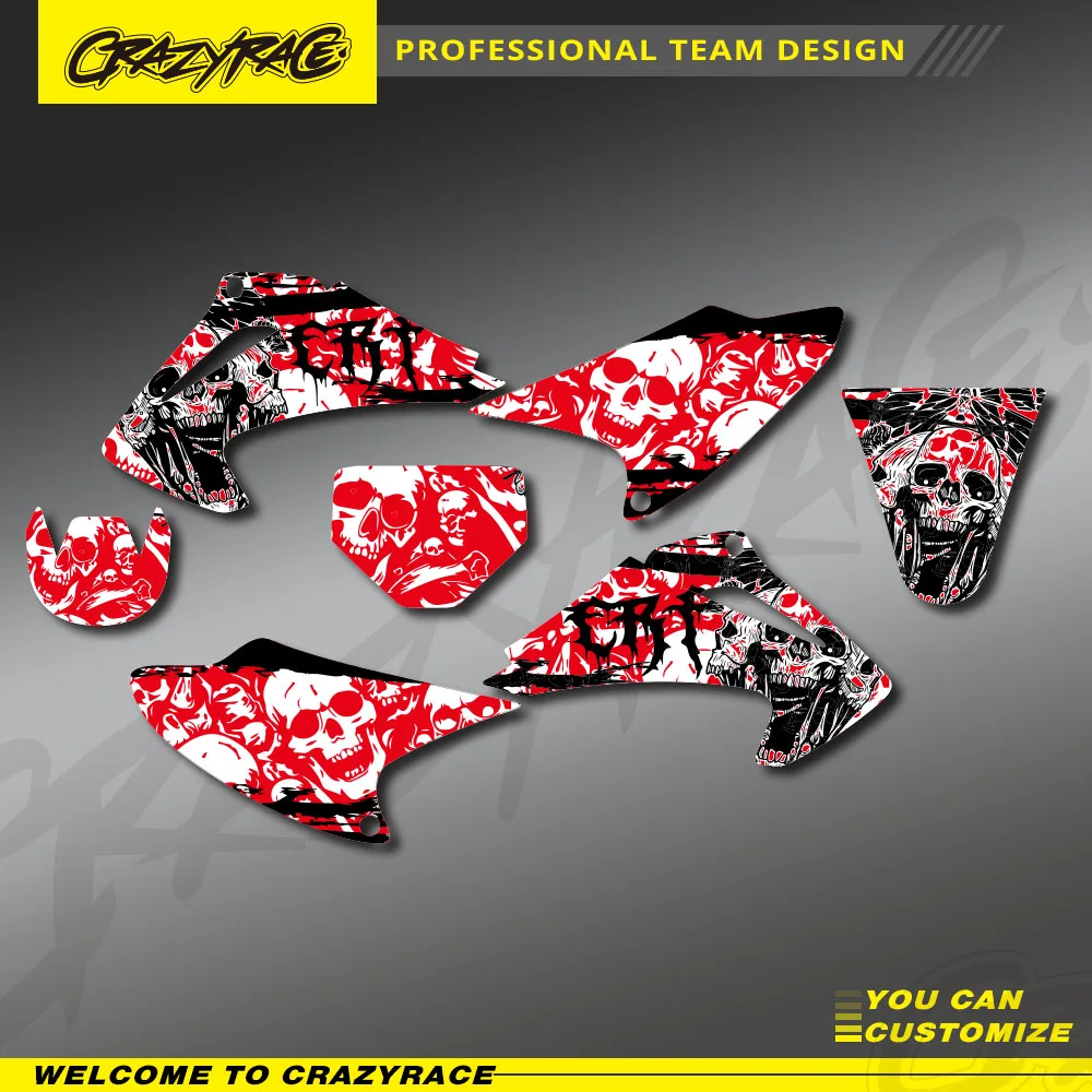 CRAZYRACE Custom Graphics Background Decal Stickers Protector For Honda CRF230 CRF150F CRF230F CRF 150F 230 2003-2007
CRAZYRACE Custom Graphics Background Decal Stickers Protector For Honda CRF230 CRF150F CRF230F CRF 150F 230 2003-2007