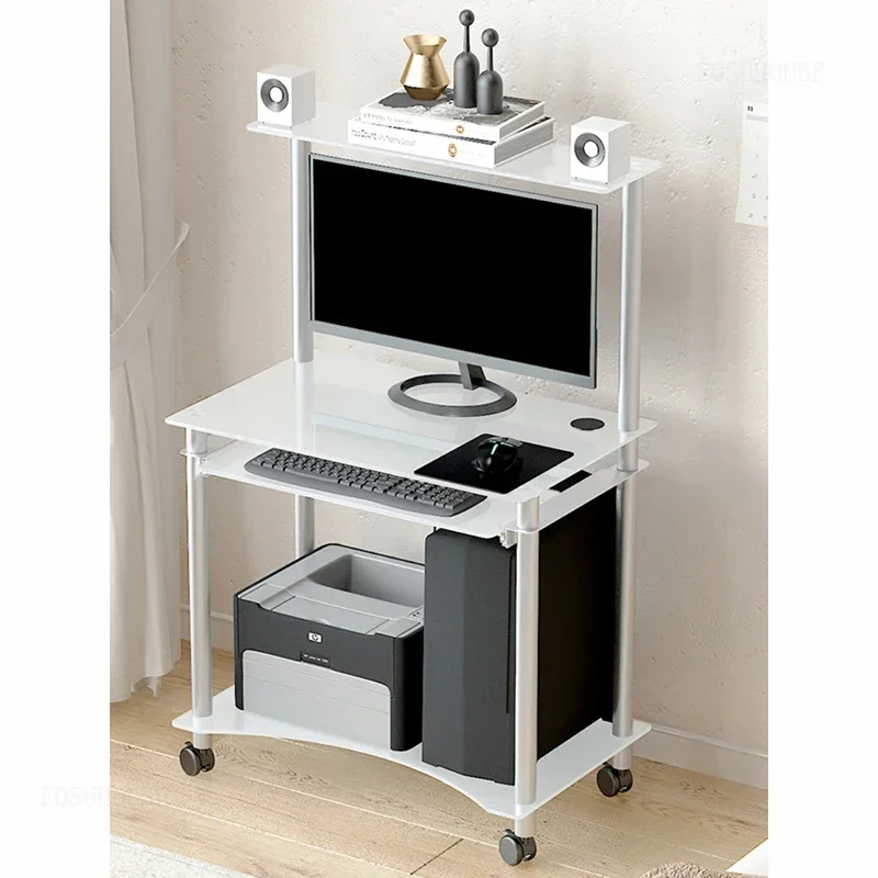 New Mini Computer Desk for Living Room Transparent Glass Desks with Wheels Light Luxury Creative Desktop Gaming Desk for Bedroom
New Mini Computer Desk for Living Room Transparent Glass Desks with Wheels Light Luxury Creative Desktop Gaming Desk for Bedroom