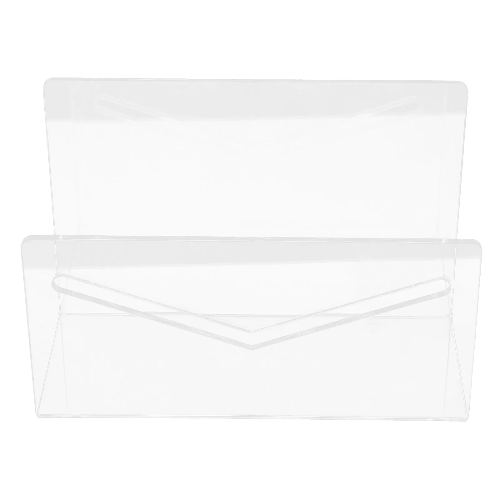 Multi-Functional Acrylic Letter Organizer Rack for Desk Transparent Design Aesthetic Storage Acrylic Mail Holder
Multi-Functional Acrylic Letter Organizer Rack for Desk Transparent Design Aesthetic Storage Acrylic Mail Holder