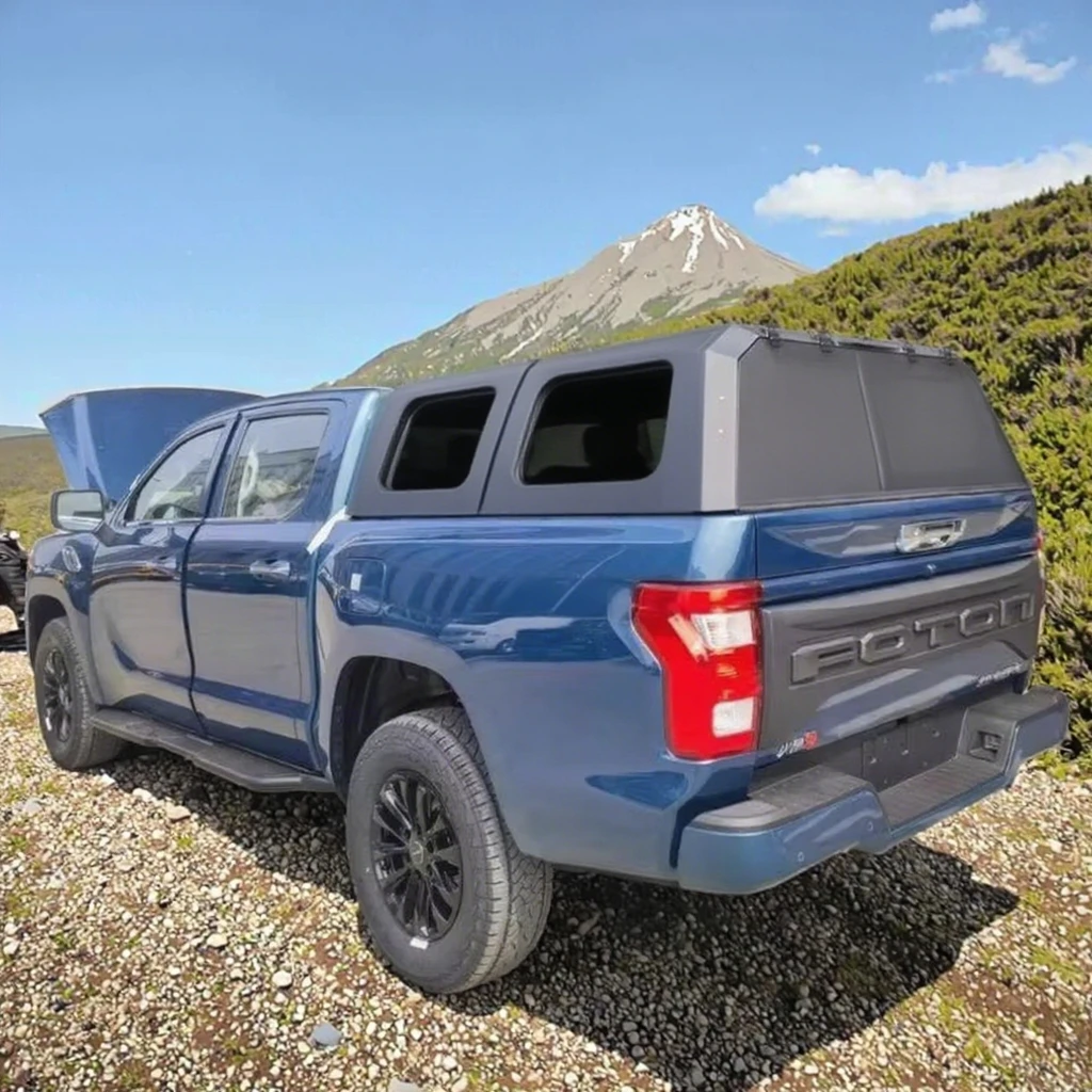 Aluminum Alloy Foton / V9 / Mars Series Waterproof Truck Top Cover, High-Quality Foldable Off-Road Pickup Hardtop Cargo Canopy
Aluminum Alloy Foton / V9 / Mars Series Waterproof Truck Top Cover, High-Quality Foldable Off-Road Pickup Hardtop Cargo Canopy