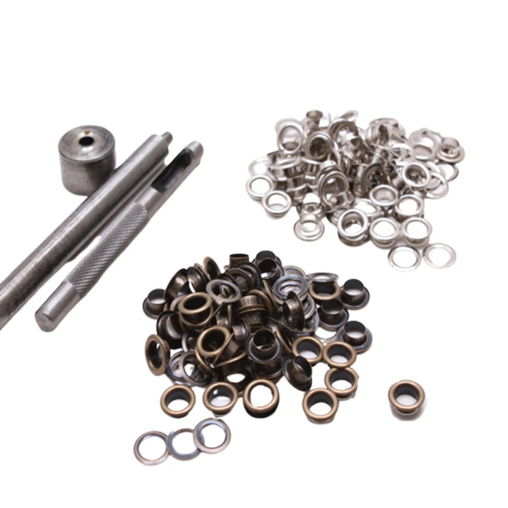 100SetsGrommetsKitSilverBronze50EachColorSturdyDurableShoesClothingDIYCRAFTSCanvasTarpsTentsAwnings ClothItemsEyeletButtonSet
100SetsGrommetsKitSilverBronze50EachColorSturdyDurableShoesClothingDIYCRAFTSCanvasTarpsTentsAwnings ClothItemsEyeletButtonSet