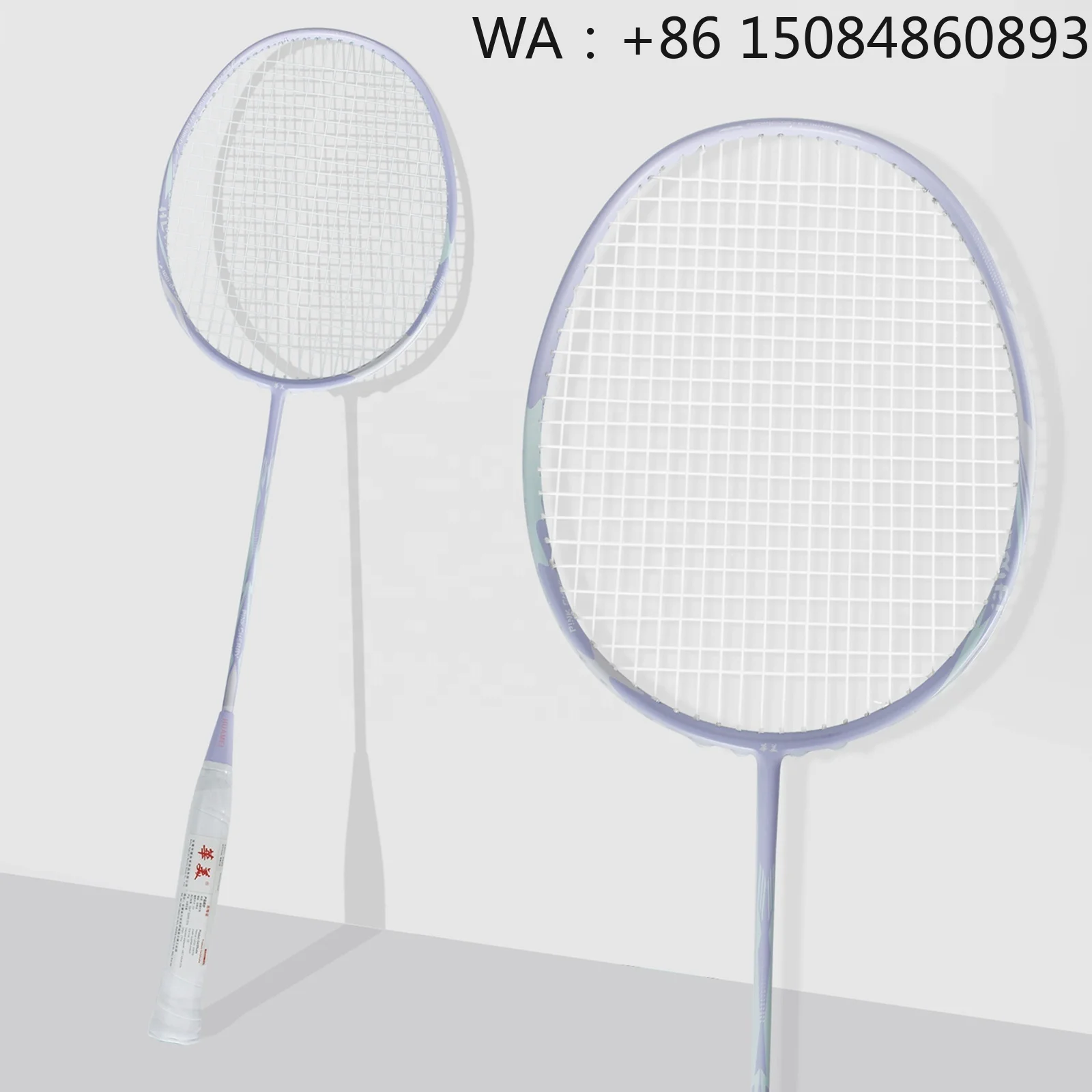 Ultra-light Carbon fiber material badminton racket, 4U portable lightweight design, sturdy carbon frame stable performance for d
Ultra-light Carbon fiber material badminton racket, 4U portable lightweight design, sturdy carbon frame stable performance for d
