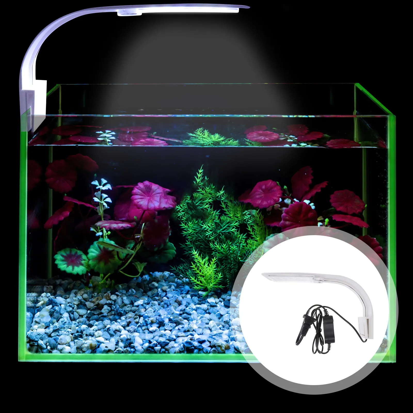 Ultra Thin LED Aquarium Light Fish Tank Lamp with High Color Rendering Index Low Power Consumption Long Lifespan for Plants
Ultra Thin LED Aquarium Light Fish Tank Lamp with High Color Rendering Index Low Power Consumption Long Lifespan for Plants
