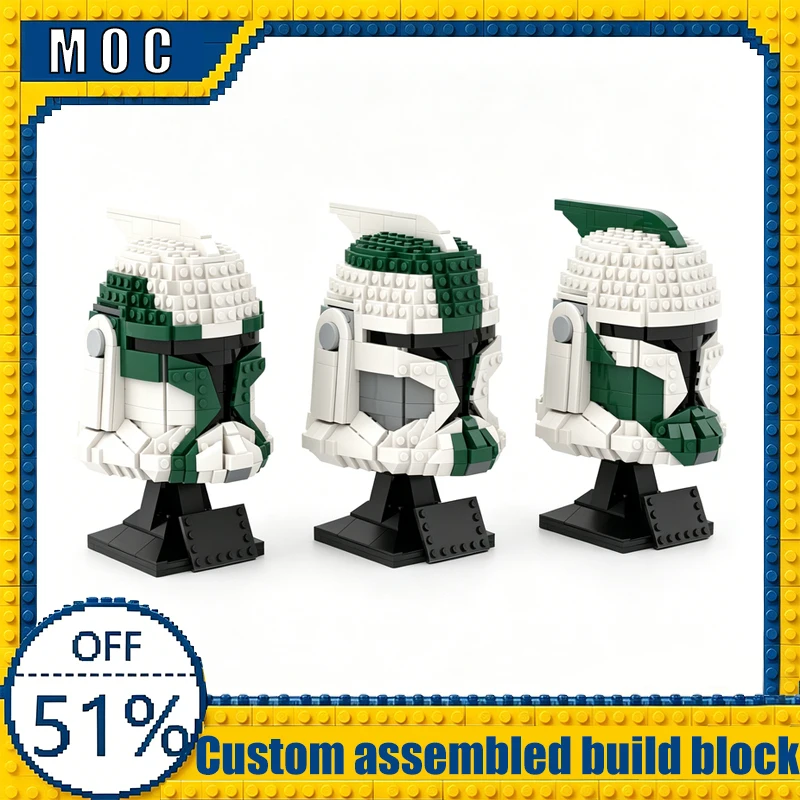 2222PCS Customize 41st Elite 1 Helmet Bundle MOC Model Building Blocks Technology Assembly Toy Educational Display Birthday Gift
2222PCS Customize 41st Elite 1 Helmet Bundle MOC Model Building Blocks Technology Assembly Toy Educational Display Birthday Gift
