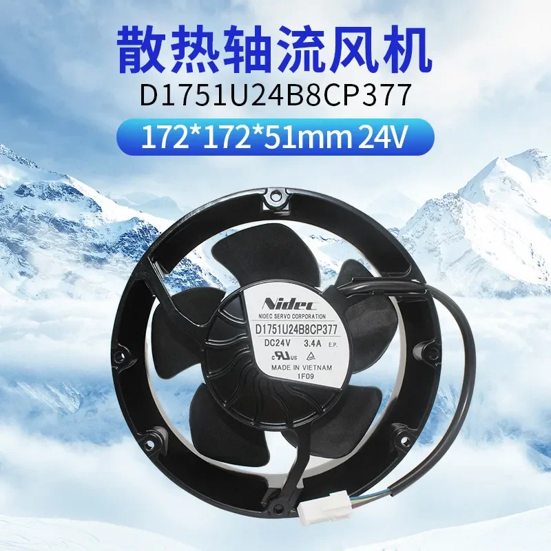 D1751S24B8CP366 6CZ-16 329 336 ABB Inverter ACS880 Nidec Fan for 24V
D1751S24B8CP366 6CZ-16 329 336 ABB Inverter ACS880 Nidec Fan for 24V