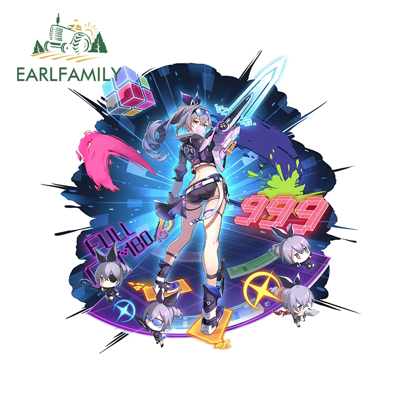 EARLFAMILY Honkai Star Rail Sliver Wolf Car Stickers Attractive Beautiful Graphics Decals Fashionable Motorcycle Decoration
EARLFAMILY Honkai Star Rail Sliver Wolf Car Stickers Attractive Beautiful Graphics Decals Fashionable Motorcycle Decoration