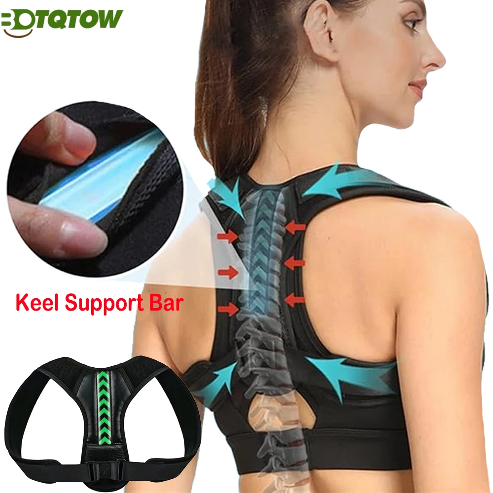 Posture Corrector Upper Back Brace Neck Shoulder Back Support Brace Pain Belt For Women Men Braces Spine Straightener Breathable
Posture Corrector Upper Back Brace Neck Shoulder Back Support Brace Pain Belt For Women Men Braces Spine Straightener Breathable