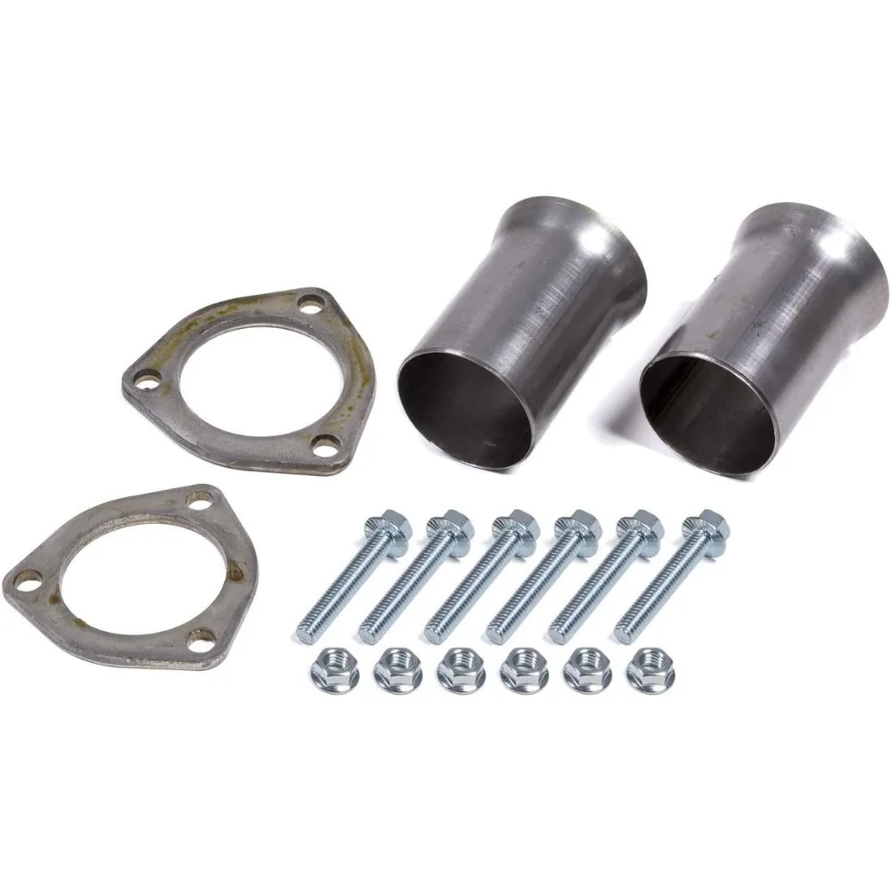 Exhaust Header Collector Reducer 2.5 Inch Inlet Outlet 3-Bolt Ball Socket Flange Steel Pair
Exhaust Header Collector Reducer 2.5 Inch Inlet Outlet 3-Bolt Ball Socket Flange Steel Pair