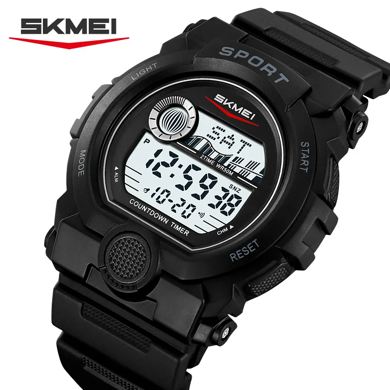 SKMEI 2392 New Military Multi functional Men's Sports Electronic Watch Men's Countdown Date Student Digital Clock reloj hombre
SKMEI 2392 New Military Multi functional Men's Sports Electronic Watch Men's Countdown Date Student Digital Clock reloj hombre
