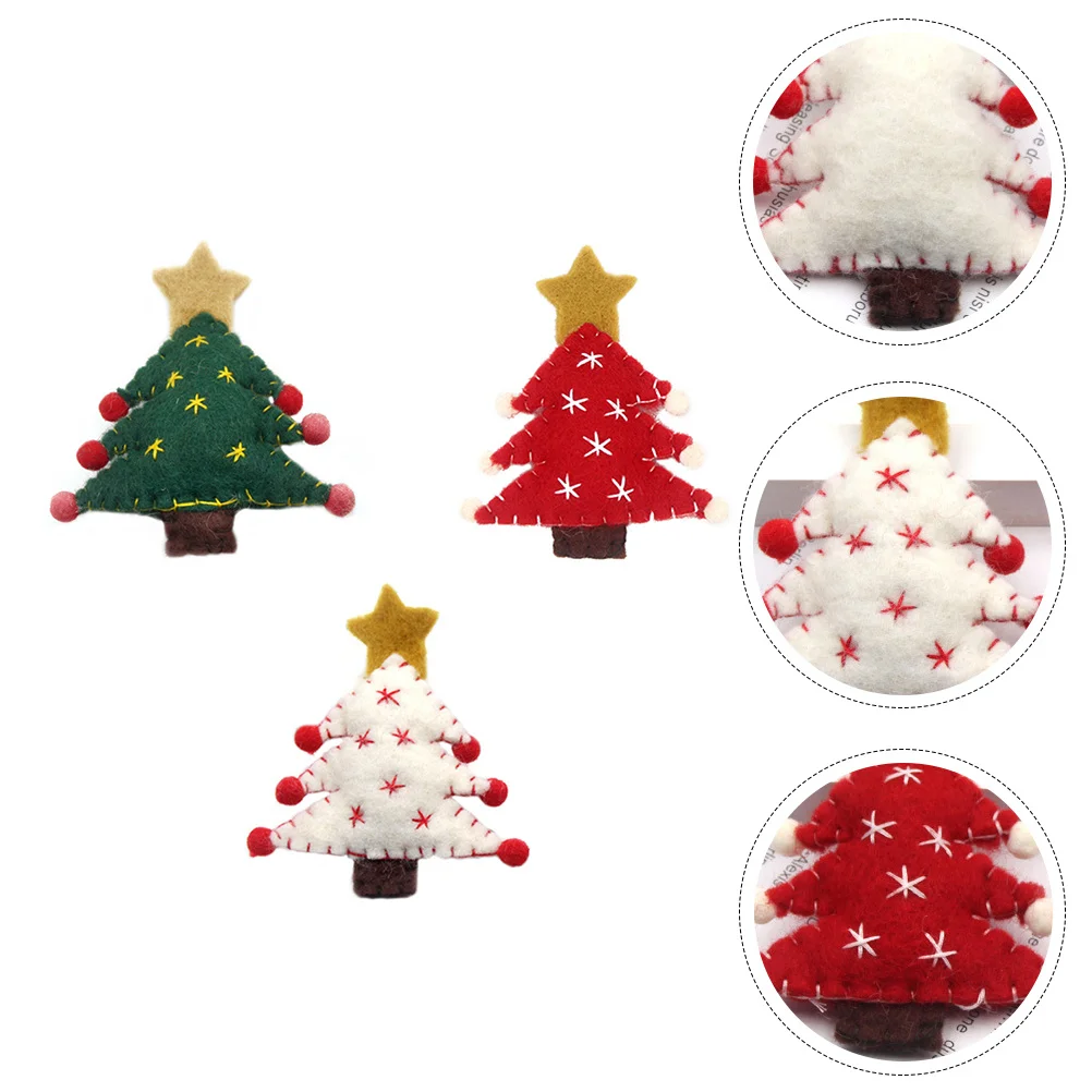 3Pcs Christmas Wool Felt Ornaments Lovely Hanging Decorations Party Supply Tree Decor Felt Wool Christmas Pendants
3Pcs Christmas Wool Felt Ornaments Lovely Hanging Decorations Party Supply Tree Decor Felt Wool Christmas Pendants