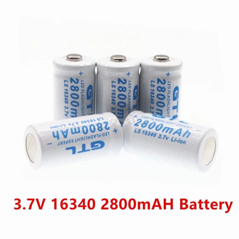 Wholesale GTL16340 Lithium Battery 3.7V2800mAh Laser Pen Strong Light Flashlight Instrument Street Lamp Consumer Electronics
Wholesale GTL16340 Lithium Battery 3.7V2800mAh Laser Pen Strong Light Flashlight Instrument Street Lamp Consumer Electronics