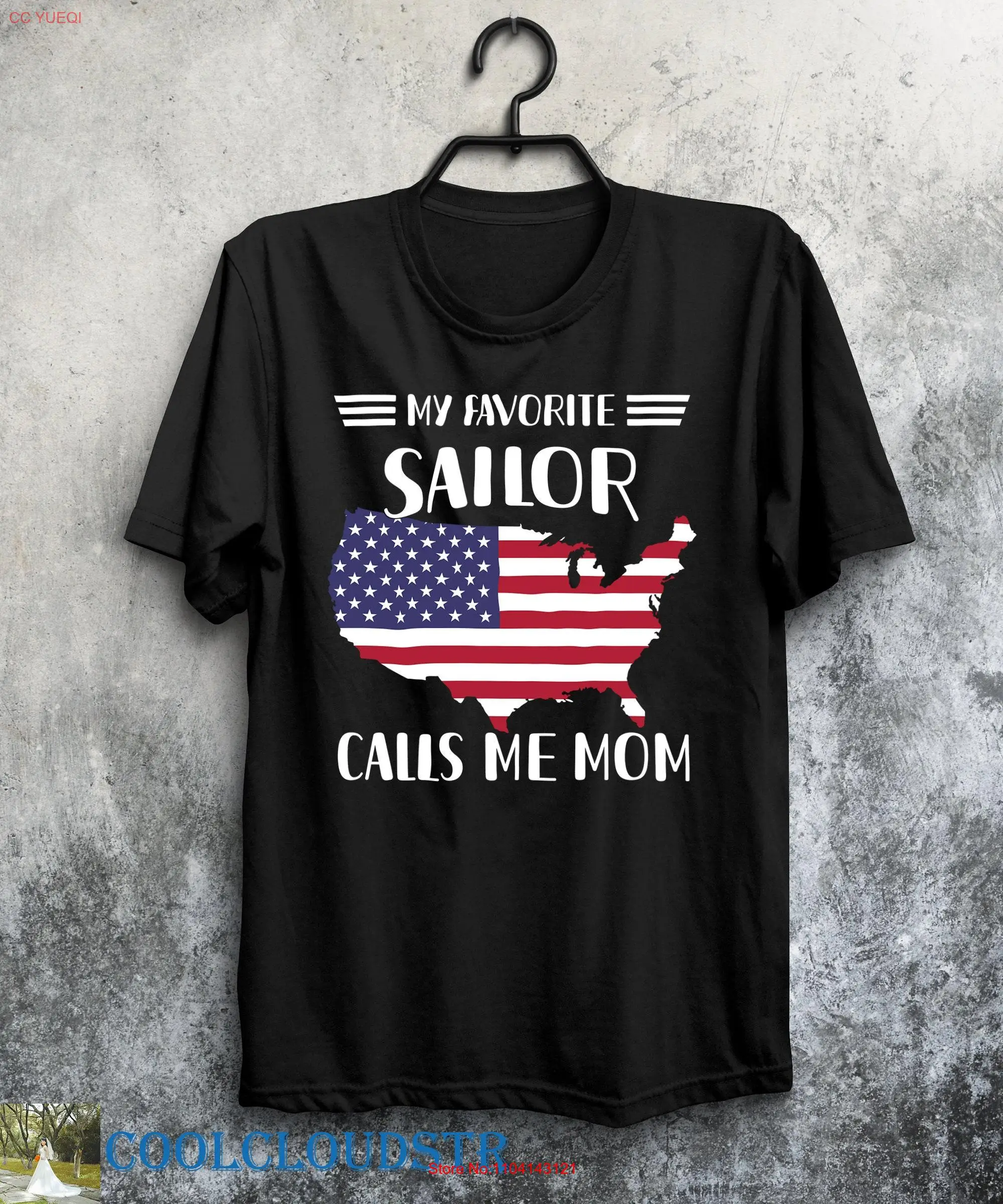 Футболка Sailor Mom My Favorite Calls Me США с американским флагом для длинных или коротких рукавов
Футболка Sailor Mom My Favorite Calls Me США с американским флагом для длинных или коротких рукавов