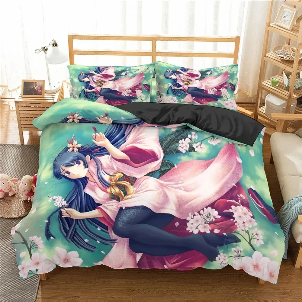 Lovely Anime Girl Bedding Set Kawaii Bed Linen Quilt Duvet Cover Sets Home Decor Single Queen King Size Gift Cute Cartoon Gift
Lovely Anime Girl Bedding Set Kawaii Bed Linen Quilt Duvet Cover Sets Home Decor Single Queen King Size Gift Cute Cartoon Gift