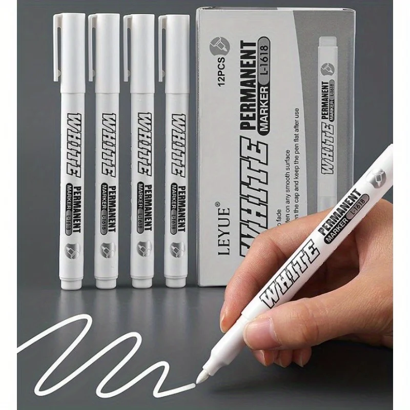 5Pcs Waterproof Marking Marker Pen Set Painting Tool for DIY Graffiti, Wood, Glass, Leather Artistic Creations Permanent Marking
5Pcs Waterproof Marking Marker Pen Set Painting Tool for DIY Graffiti, Wood, Glass, Leather Artistic Creations Permanent Marking