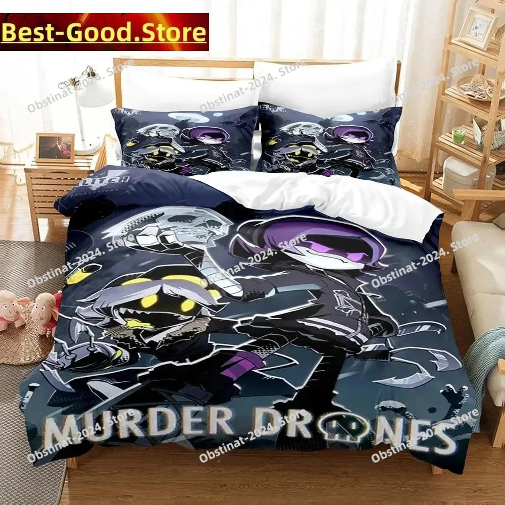 3D Print Cartoon Murder Drones Bedding Set Boys Girls Twin Queen King Size Duvet Cover Pillowcase Bed boys Adult Bedroom
3D Print Cartoon Murder Drones Bedding Set Boys Girls Twin Queen King Size Duvet Cover Pillowcase Bed boys Adult Bedroom