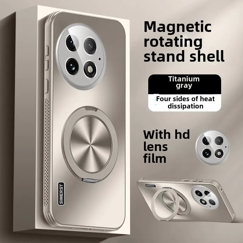 OnePlus 13 Case with Magnetic Bracket, Lens Heat Dissipation, Full Protection, New Anti-fall Business Style Case
OnePlus 13 Case with Magnetic Bracket, Lens Heat Dissipation, Full Protection, New Anti-fall Business Style Case