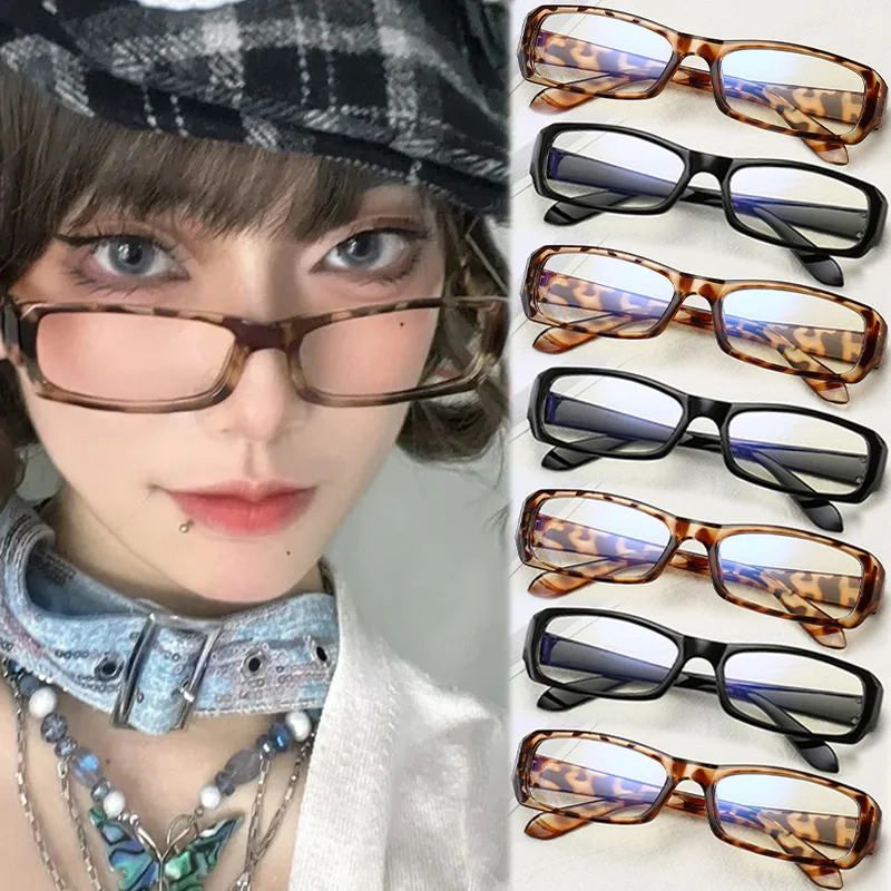 Unisex Vintage Small Black Square Frame Glasses Y2K Sweet Cool Spicy Girl Cosplay Eyeglasses New Fashion Clear Reading Glasses
Unisex Vintage Small Black Square Frame Glasses Y2K Sweet Cool Spicy Girl Cosplay Eyeglasses New Fashion Clear Reading Glasses