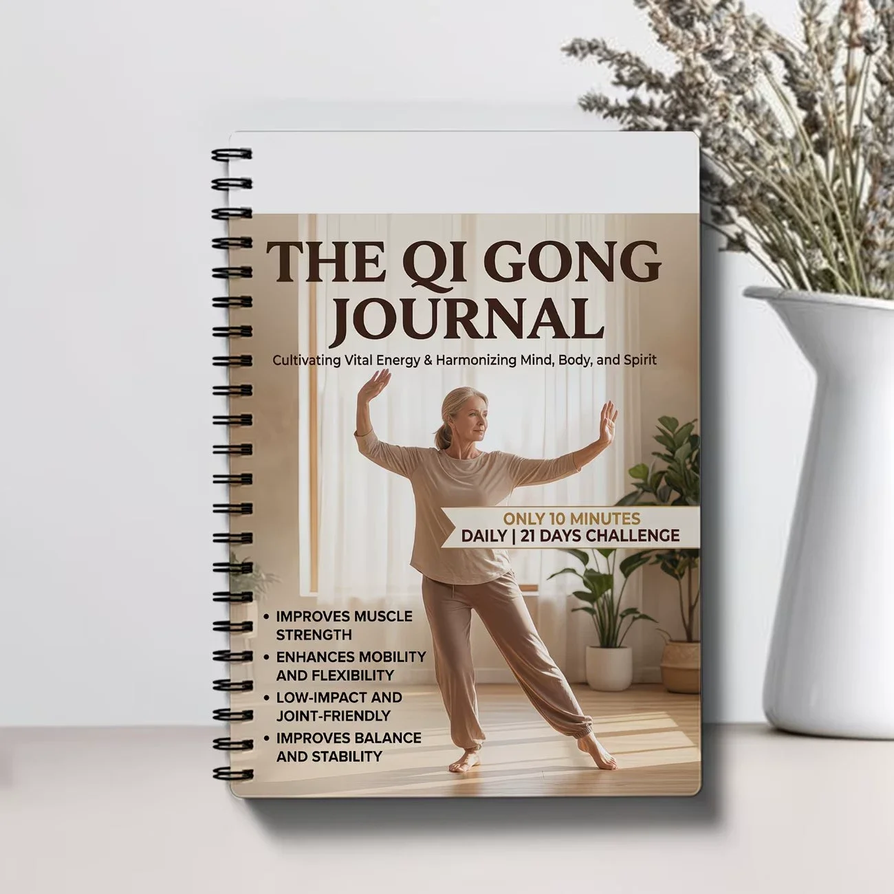 The Qi Gong Journal Notebook Zero Foundation Elderly Eight Section Brocade Qigong Plan Book
The Qi Gong Journal Notebook Zero Foundation Elderly Eight Section Brocade Qigong Plan Book