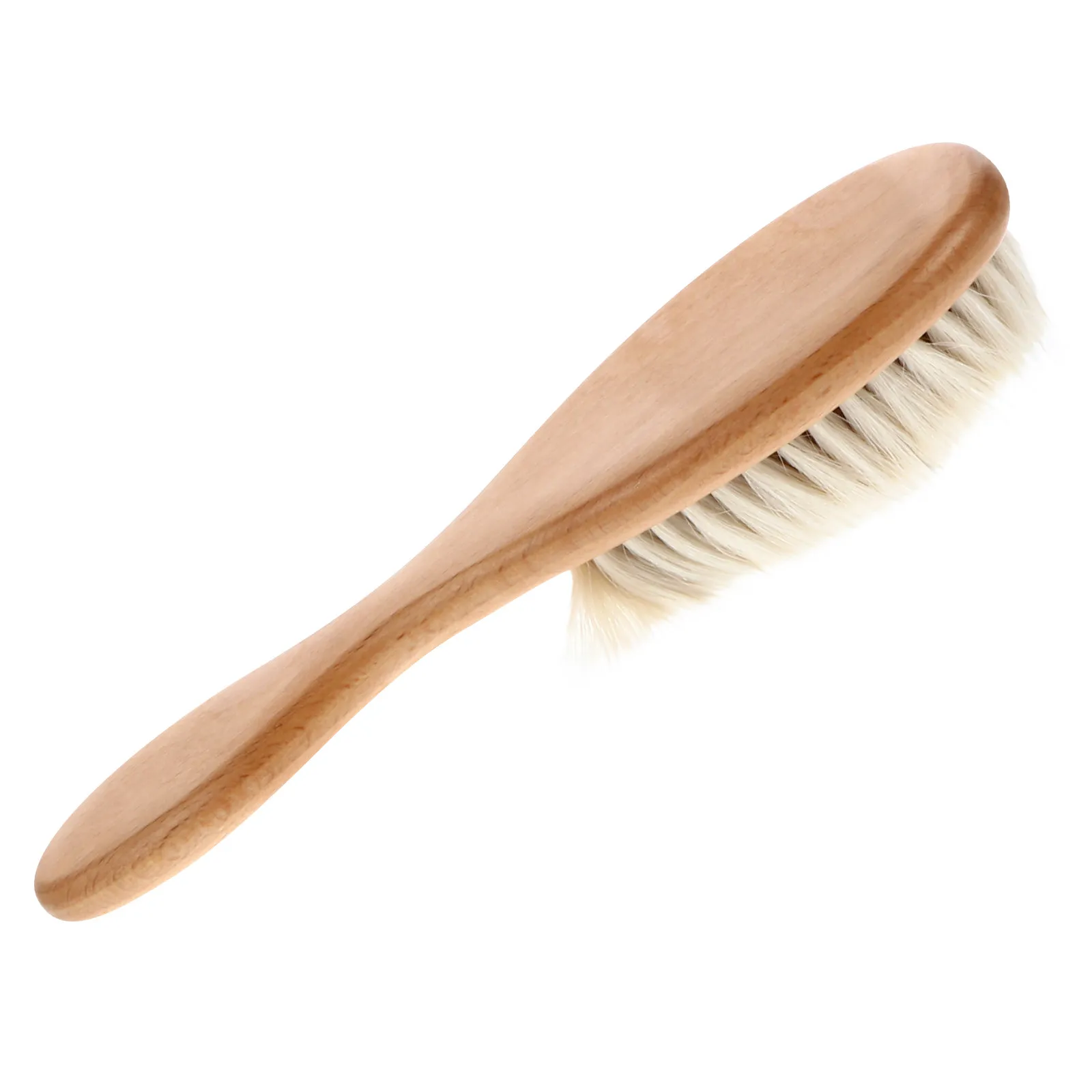 Hair Brush Natural Wool Bristles Round Head Ergonomic Wooden Handle Gentle Scalp Massage Detangle Stimulate Circulation
Hair Brush Natural Wool Bristles Round Head Ergonomic Wooden Handle Gentle Scalp Massage Detangle Stimulate Circulation