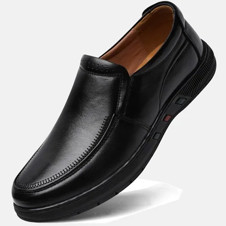 2024 New Men's Leather Shoes Brand Casual Leather Anti slip Black Man Cow Leather Shoes Comfortable Men Shoes
2024 New Men's Leather Shoes Brand Casual Leather Anti slip Black Man Cow Leather Shoes Comfortable Men Shoes