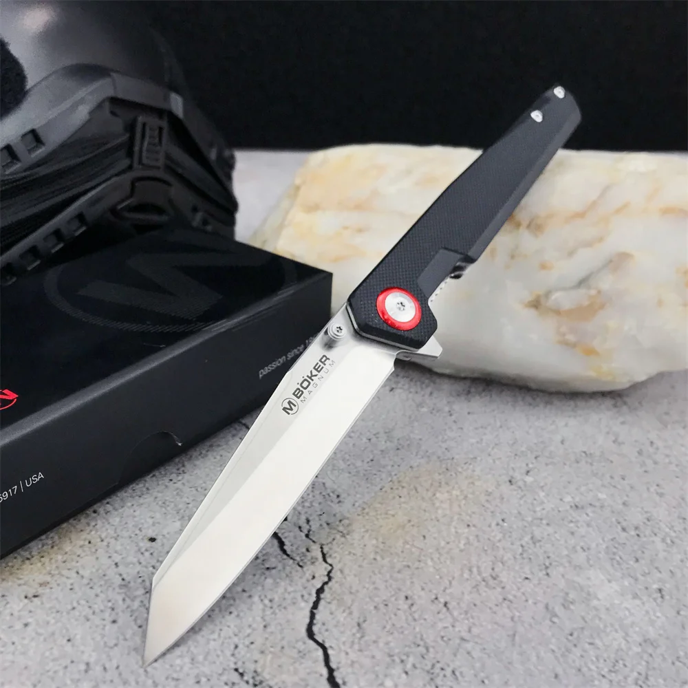 High Quality Tactical Folding Knife 440B Blade G10 Handle Pocket Knife Outdoor EDC Camping Hiking Survival Hunting Tool
High Quality Tactical Folding Knife 440B Blade G10 Handle Pocket Knife Outdoor EDC Camping Hiking Survival Hunting Tool