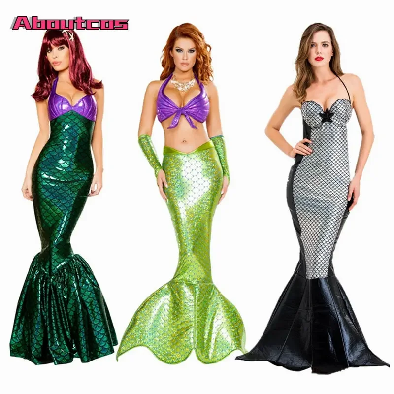 Aboutcos Anime Little Ariel Princess Fancy Patry Dress Cosplay Costume Halloween Party Ladies Adult Sexy Suit 
Aboutcos Anime Little Ariel Princess Fancy Patry Dress Cosplay Costume Halloween Party Ladies Adult Sexy Suit
